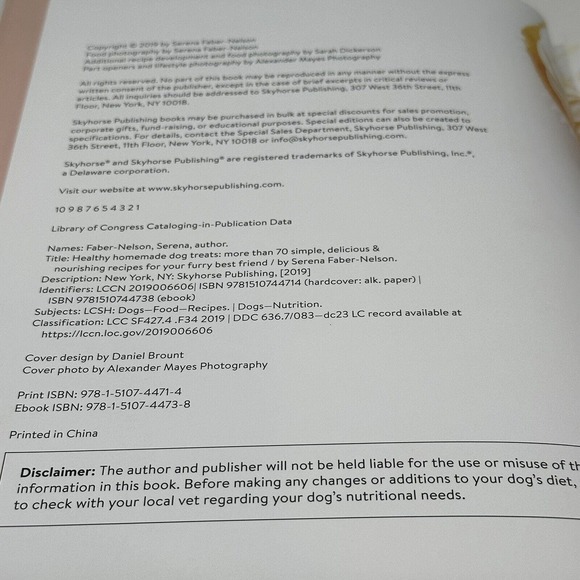 Healthy Homemade Dog Treats: 70 Simple & Delicious Treats by Serena Faber-Nelson - Picture 2 of 8